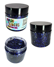 Glitter Gel - Dark Blue Chunky Glitter