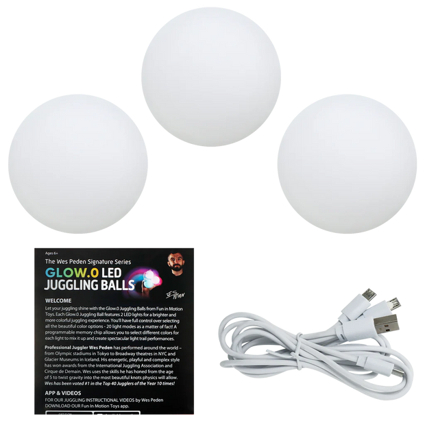 Wes Peden LED Juggling Balls
