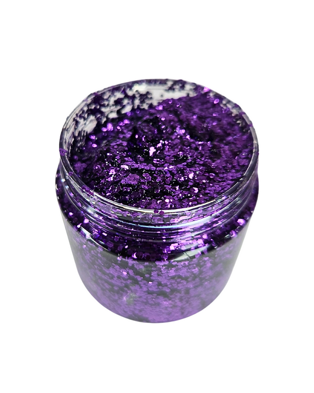 Glitter Gel - Purple Chunky Glitter