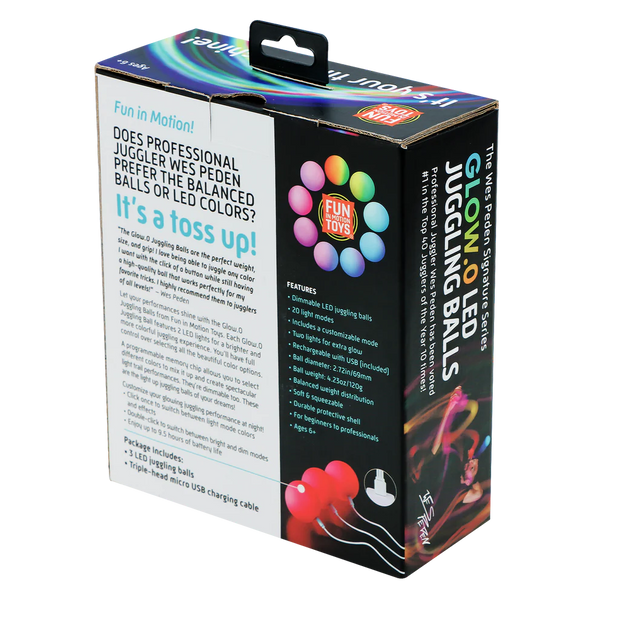 Wes Peden LED Juggling Balls