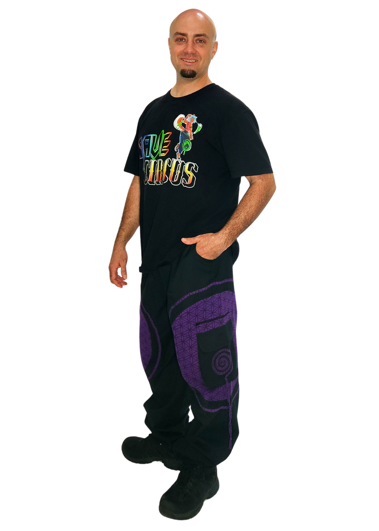 Flow Pants - Purple Flower of Life – Rave Circus
