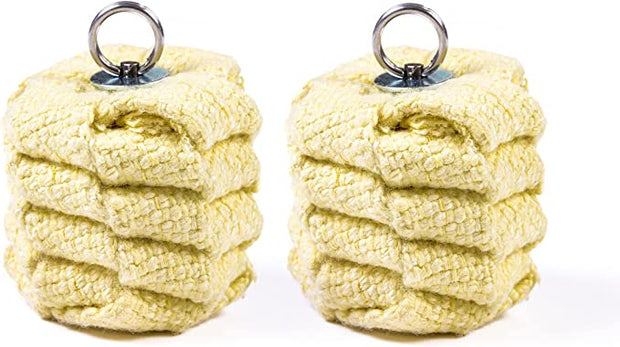 Premium Poi Head Sets with Flat Wick - Fire Mecca