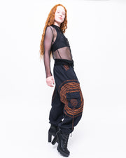 Flow Pants - Brown Spiral