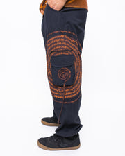 Flow Pants - Brown Spiral