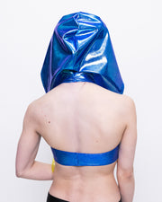 Strap Halter Top with Hood
