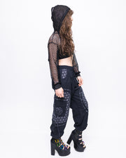 Flow Pants - Black Flower of Life