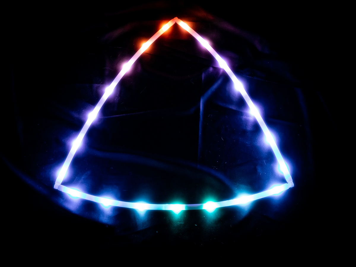 Triangle Rave Toy Starlight Triangle LED – Rave Circus