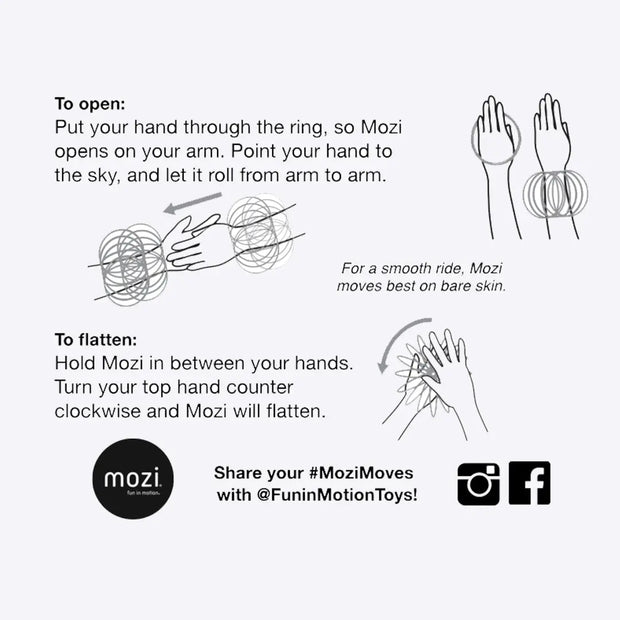 Mozi - Rainbow Flow Ring