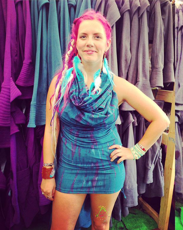 Halter Dress Tie Dye [WDO-305B]
