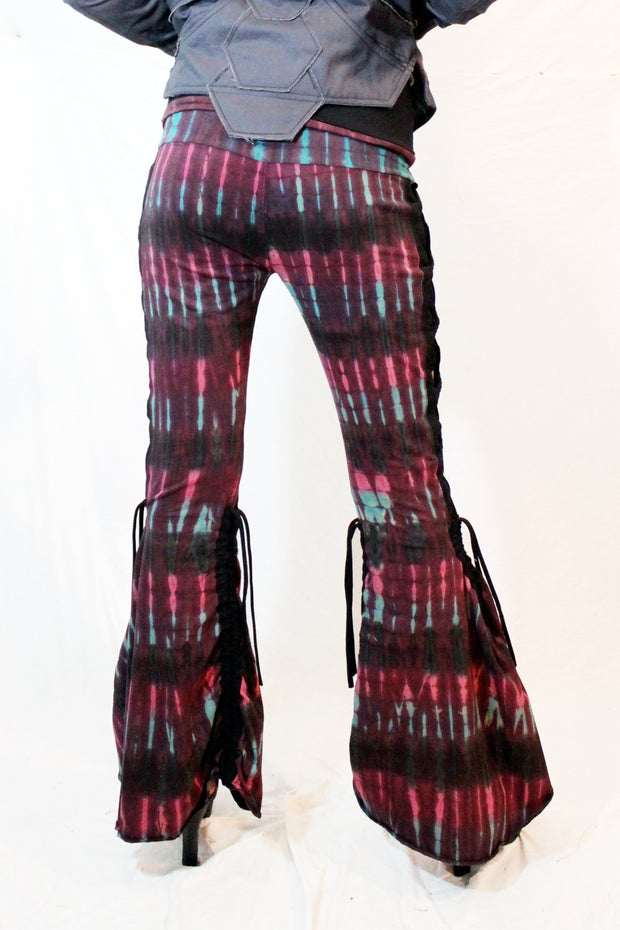 Braided Bell Bottoms Tie Dye [WPO-602B]