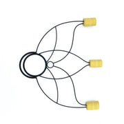 Lotus Fire Fans - 3 point set