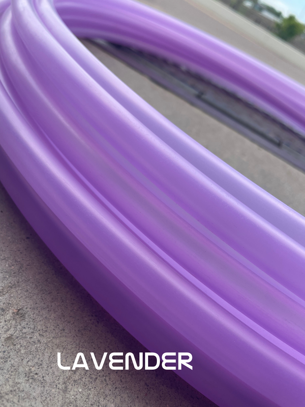 Lavender Rave Lavender (5/8 & 11/16) Polypro Hula Hoop – Rave Circus