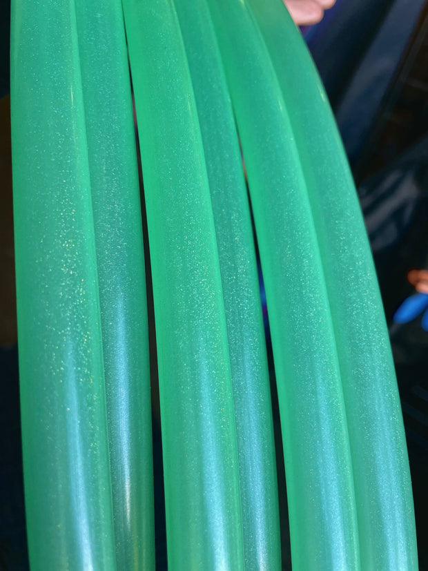 Mint Stardust (5/8 & 3/4) Polypro Hula Hoop