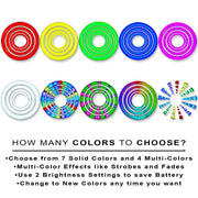 Elite Fire Poi – Technora Tethers & UltraPoi Knobs – 3 Inch Woven Kevlar MoonBlaze Heads – 24 Inch Length