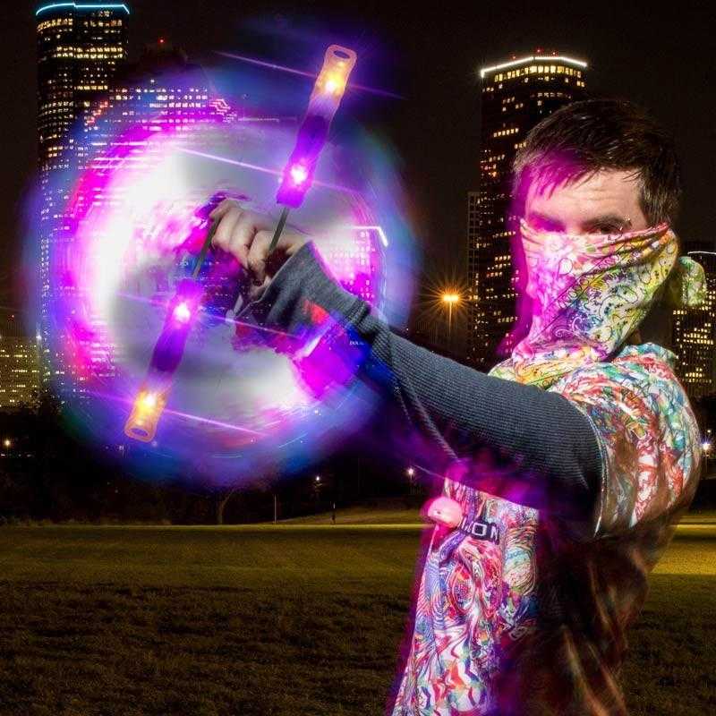 Helix Fire Set HelixPoi w/ LED Knob Handles – Rave Circus