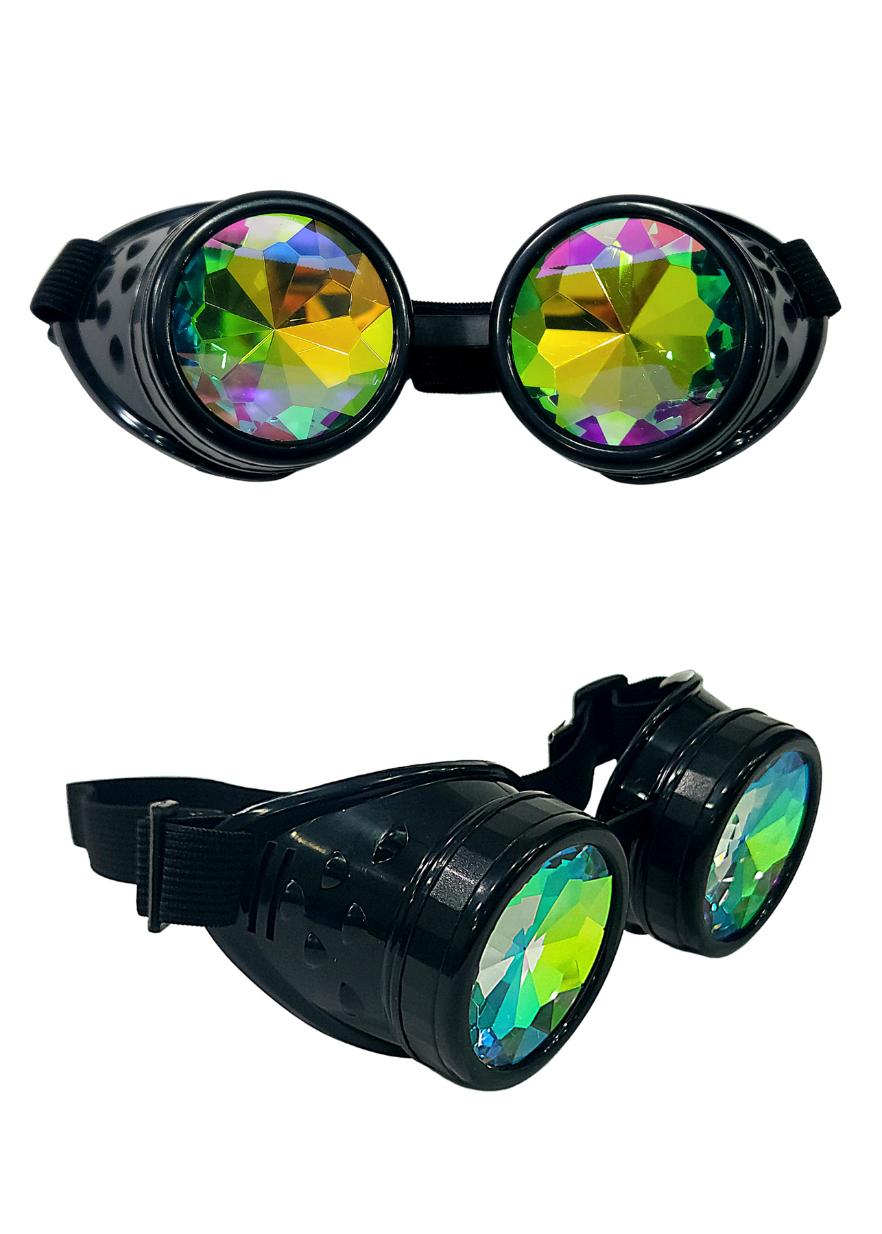 Kaleidoscope Goggles Rave Circus