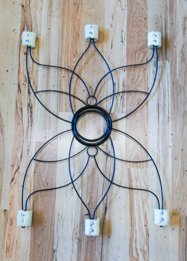 Lotus Fire Fans - 3 point set