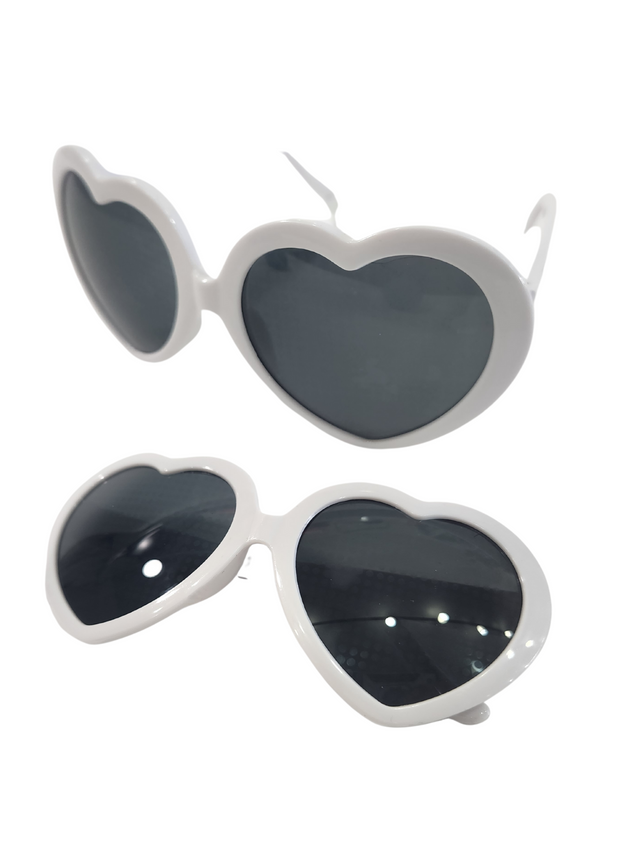 Heart in Heart Diffraction Glasses