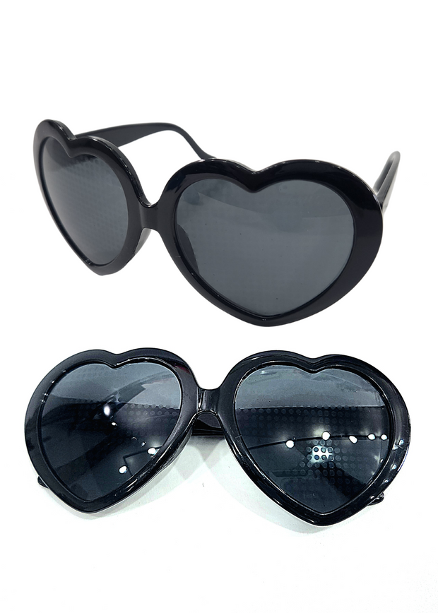 Heart in Heart Diffraction Glasses