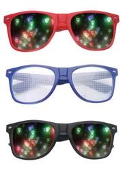 Heart Diffraction Glasses