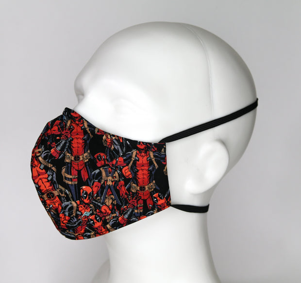 Premium Mask - Deadpool Print