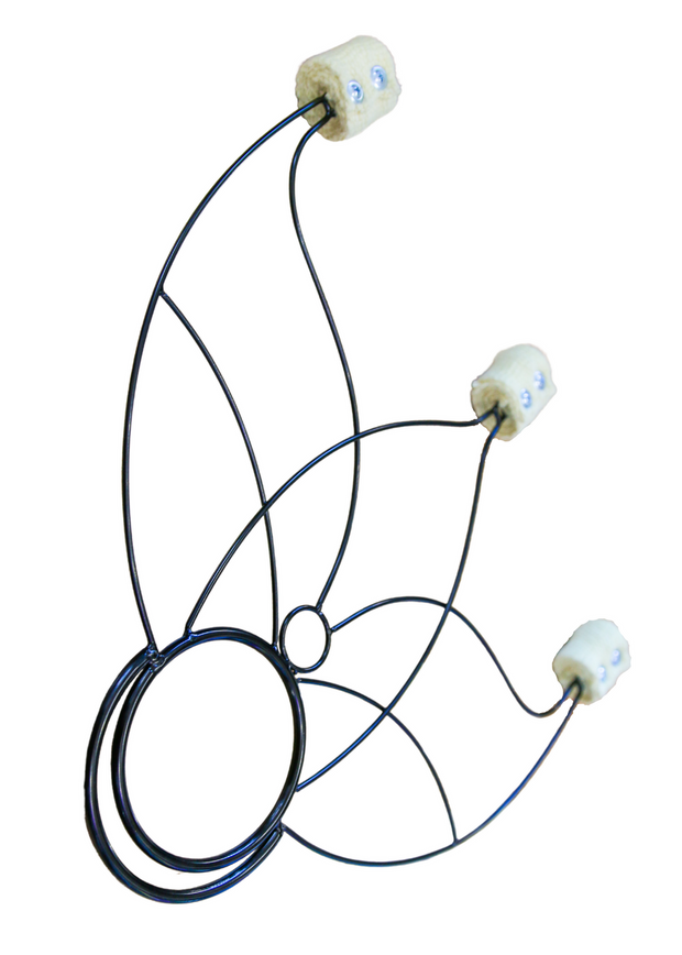 Lotus Fire Fans - 3 point set