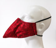 'Plague' Mask - Red Marble