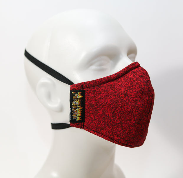 Premium Mask - Red Leaf