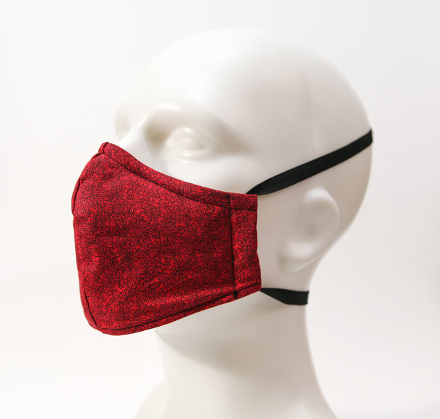 Premium Mask - Red Leaf