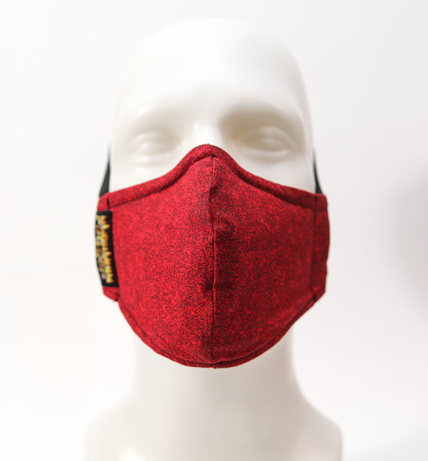 Premium Mask - Red Leaf